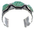 Southwest Sterling Silver Turquoise Inlay Cuff Bracelet CX49136